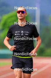 03.07.2024, Saint-Claude, France (FRA): Emilien Jacquelin (FRA) - Biathlon summer training, Premanon (FRA). www.nordicfocus.com. © Manzoni/NordicFocus. Every downloaded picture is fee-liable.