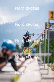 06.06.2024, Lavaze, Italy (ITA): Anton Ivarsson (SWE) - Biathlon summer training, Lavaze (ITA). www.nordicfocus.com. © Barbieri/NordicFocus. Every downloaded picture is fee-liable.