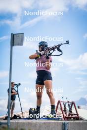 06.08.2024, Lavaze, Italy (ITA): Dunja Zdouc (AUT) - Biathlon summer training, Lavaze (ITA). www.nordicfocus.com. © Barbieri/NordicFocus. Every downloaded picture is fee-liable.