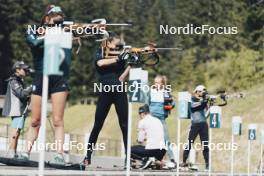 19.05.2024, Forni Avoltri, Italy (ITA): Lisa Vittozzi (ITA) - Biathlon summer training, Forni Avoltri (ITA). www.nordicfocus.com. © Del Fabbro/NordicFocus. Every downloaded picture is fee-liable.