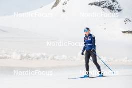 18.06.2024, Tignes, France (FRA): Sophie Chauveau (FRA) - Biathlon summer training, Tignes (FRA). www.nordicfocus.com. © Authamayou/NordicFocus. Every downloaded picture is fee-liable.