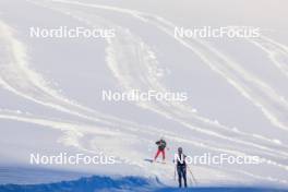 12.10.2024, Ramsau am Dachstein, Austria (AUT): Julia Simon (FRA) - Biathlon summer training, Dachsteinglacier, Ramsau am Dachstein (AUT). www.nordicfocus.com. © Manzoni/NordicFocus. Every downloaded picture is fee-liable.