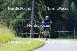 18.07.2024, Lenzerheide, Switzerland (SUI): Campbell Wright (NZL) - Biathlon summer training, Lenzerheide (SUI). www.nordicfocus.com. © Manzoni/NordicFocus. Every downloaded picture is fee-liable.