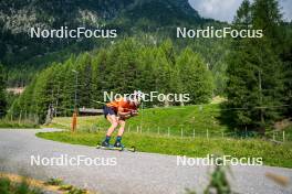 17.07.2024, Martell, Italy (ITA): Mirco Romanin (ITA) - Biathlon summer training, Martell (ITA). www.nordicfocus.com. © Barbieri/NordicFocus. Every downloaded picture is fee-liable.