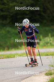 11.06.2024, Premanon, France (FRA): Caroline Colombo (FRA) - Biathlon summer training, Premanon (FRA). www.nordicfocus.com. © Manzoni/NordicFocus. Every downloaded picture is fee-liable.