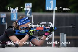 15.05.2024, Ruhpolding, Germany (GER): Franziska Preuss (GER) - Biathlon summer training, Ruhpolding (SUI). www.nordicfocus.com. © Reiter/NordicFocus. Every downloaded picture is fee-liable.