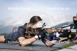 19.06.2024, Lavaze, Italy (ITA): Dorothea Wierer (ITA) - Biathlon summer training, Lavaze (ITA). www.nordicfocus.com. © Vanzetta/NordicFocus. Every downloaded picture is fee-liable.