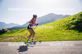 31.07.2024, Lavaze, Italy (ITA): Anna Andexer (AUT) - Biathlon summer training, Lavaze (ITA). www.nordicfocus.com. © Barbieri/NordicFocus. Every downloaded picture is fee-liable.