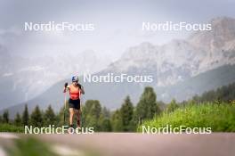 19.06.2024, Lavaze, Italy (ITA): Dorothea Wierer (ITA) - Biathlon summer training, Lavaze (ITA). www.nordicfocus.com. © Vanzetta/NordicFocus. Every downloaded picture is fee-liable.