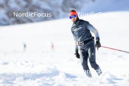 14.10.2024, Ramsau am Dachstein, Austria (AUT): Martin Janousek (CZE), Service Technician Team Switzerland - Biathlon summer training, Dachsteinglacier, Ramsau am Dachstein (AUT). www.nordicfocus.com. © Manzoni/NordicFocus. Every downloaded picture is fee-liable.