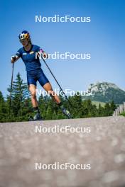 31.07.2024, Lavaze, Italy (ITA): Anna Gandler (AUT) - Biathlon summer training, Lavaze (ITA). www.nordicfocus.com. © Barbieri/NordicFocus. Every downloaded picture is fee-liable.