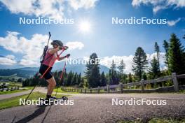 06.08.2024, Lavaze, Italy (ITA): Lisa Osl (AUT) - Biathlon summer training, Lavaze (ITA). www.nordicfocus.com. © Barbieri/NordicFocus. Every downloaded picture is fee-liable.