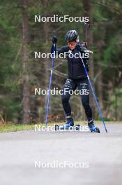 11.10.2024, Ramsau am Dachstein, Austria (AUT): Sophie Chauveau (FRA) - Biathlon summer training, Dachsteinglacier, Ramsau am Dachstein (AUT). www.nordicfocus.com. © Manzoni/NordicFocus. Every downloaded picture is fee-liable.