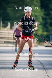 17.07.2024, Martell, Italy (ITA): Michela Carrara (ITA) - Biathlon summer training, Martell (ITA). www.nordicfocus.com. © Barbieri/NordicFocus. Every downloaded picture is fee-liable.