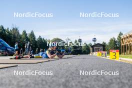 05.09.2024, Font-Romeu, France (FRA): Anna Karin Heijdenberg (SWE) - Biathlon summer training, Font-Romeu (FRA). www.nordicfocus.com. © Authamayou/NordicFocus. Every downloaded picture is fee-liable.