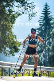 06.08.2024, Lavaze, Italy (ITA): Dunja Zdouc (AUT) - Biathlon summer training, Lavaze (ITA). www.nordicfocus.com. © Barbieri/NordicFocus. Every downloaded picture is fee-liable.