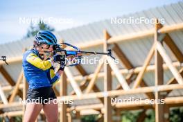 05.09.2024, Font-Romeu, France (FRA): Anna Magnusson (SWE) - Biathlon summer training, Font-Romeu (FRA). www.nordicfocus.com. © Authamayou/NordicFocus. Every downloaded picture is fee-liable.