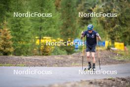 26.08.2024, Martell, Italy (ITA): Lukas Hofer (ITA) - Biathlon summer training, Martell (ITA). www.nordicfocus.com. © Vanzetta/NordicFocus. Every downloaded picture is fee-liable.