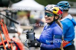 26.08.2024, Martell, Italy (ITA): Dorothea Wierer of Italy - Biathlon summer training, Martell (ITA). www.nordicfocus.com. © Vanzetta/NordicFocus. Every downloaded picture is fee-liable.