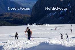 14.10.2024, Ramsau am Dachstein, Austria (AUT): Julia Simon (FRA) - Biathlon summer training, Dachsteinglacier, Ramsau am Dachstein (AUT). www.nordicfocus.com. © Manzoni/NordicFocus. Every downloaded picture is fee-liable.