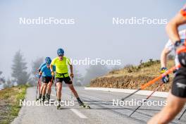 02.09.2024, Font-Romeu, France (FRA): Martin Ponsiluoma (SWE) - Biathlon summer training, Font-Romeu (FRA). www.nordicfocus.com. © Authamayou/NordicFocus. Every downloaded picture is fee-liable.