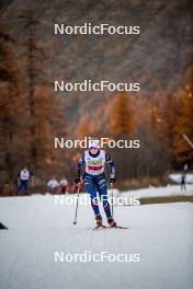 09.11.2024, Bessans, France (FRA): Lou-Anne Dupont Ballet-Baz (FRA) - Biathlon summer training, Bessans (FRA). www.nordicfocus.com. © Authamayou/NordicFocus. Every downloaded picture is fee-liable.