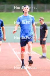 03.07.2024, Saint-Claude, France (FRA): Fabien Claude (FRA) - Biathlon summer training, Premanon (FRA). www.nordicfocus.com. © Manzoni/NordicFocus. Every downloaded picture is fee-liable.