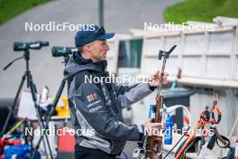 17.07.2024, Martell, Italy (ITA): Jonne Kahkonen (FIN) - Biathlon summer training, Martell (ITA). www.nordicfocus.com. © Barbieri/NordicFocus. Every downloaded picture is fee-liable.