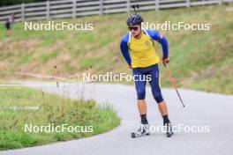 05.09.2024, Lenzerheide, Switzerland (SUI): Vitalii Mandzyn (UKR) - Biathlon summer training, Lenzerheide (SUI). www.nordicfocus.com. © Manzoni/NordicFocus. Every downloaded picture is fee-liable.