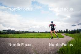 15.06.2024, Lavaze, Italy (ITA): Elvira Oeberg (SWE) - Biathlon summer training, Lavaze (ITA). www.nordicfocus.com. © Barbieri/NordicFocus. Every downloaded picture is fee-liable.