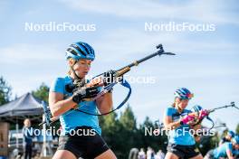 02.09.2024, Font-Romeu, France (FRA): Anna Magnusson (SWE) - Biathlon summer training, Font-Romeu (FRA). www.nordicfocus.com. © Authamayou/NordicFocus. Every downloaded picture is fee-liable.