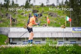 15.06.2024, Lavaze, Italy (ITA): Viktor Brandt (SWE) - Biathlon summer training, Lavaze (ITA). www.nordicfocus.com. © Barbieri/NordicFocus. Every downloaded picture is fee-liable.