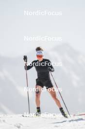 19.06.2024, Tignes, France (FRA): Lou Jeanmonnot (FRA) - Biathlon summer training, Tignes (FRA). www.nordicfocus.com. © Authamayou/NordicFocus. Every downloaded picture is fee-liable.