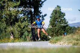 05.09.2024, Font-Romeu, France (FRA): Anna Magnusson (SWE) - Biathlon summer training, Font-Romeu (FRA). www.nordicfocus.com. © Authamayou/NordicFocus. Every downloaded picture is fee-liable.