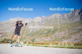 29.08.2024, Bessans, France (FRA): Eric Perrot - Biathlon summer training, Bessans (FRA). www.nordicfocus.com. © Authamayou/NordicFocus. Every downloaded picture is fee-liable.