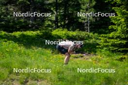 27.06.2024, Lavaze, Italy (ITA): Sturla Holm Laegreid (NOR) - Biathlon summer training, Lavaze (ITA). www.nordicfocus.com. © Barbieri/NordicFocus. Every downloaded picture is fee-liable.