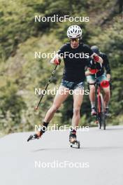 19.05.2024, Forni Avoltri, Italy (ITA): Michela Carrara (ITA) - Biathlon summer training, Forni Avoltri (ITA). www.nordicfocus.com. © Del Fabbro/NordicFocus. Every downloaded picture is fee-liable.