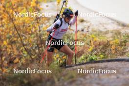 11.10.2024, Ramsau am Dachstein, Austria (AUT): Maria Remenova (SVK) - Biathlon summer training, Dachsteinglacier, Ramsau am Dachstein (AUT). www.nordicfocus.com. © Manzoni/NordicFocus. Every downloaded picture is fee-liable.