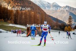 09.11.2024, Bessans, France (FRA): Oceane Michelon (FRA) - Biathlon summer training, Bessans (FRA). www.nordicfocus.com. © Authamayou/NordicFocus. Every downloaded picture is fee-liable.