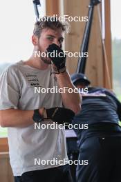 20.05.2024, Lenzerheide, Switzerland (SUI): Joscha Burkhalter (SUI) - Biathlon summer training, Lenzerheide (SUI). www.nordicfocus.com. © Manzoni/NordicFocus. Every downloaded picture is fee-liable.