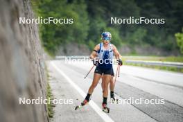 20.06.2024, Lavaze, Italy (ITA): Dorothea Wierer (ITA) - Biathlon summer training, Lavaze (ITA). www.nordicfocus.com. © Vanzetta/NordicFocus. Every downloaded picture is fee-liable.