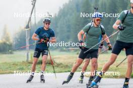 28.08.2024, Bessans, France (FRA): Emilien Jacquelin (FRA) - Biathlon summer training, Bessans (FRA). www.nordicfocus.com. © Authamayou/NordicFocus. Every downloaded picture is fee-liable.