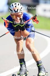 18.07.2024, Lenzerheide, Switzerland (SUI): Vaclav Cervenka (USA) - Biathlon summer training, Lenzerheide (SUI). www.nordicfocus.com. © Manzoni/NordicFocus. Every downloaded picture is fee-liable.