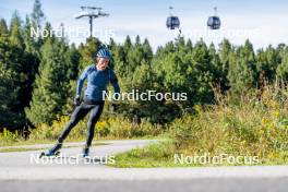 05.09.2024, Font-Romeu, France (FRA): Sebastian Samuelsson (SWE) - Biathlon summer training, Font-Romeu (FRA). www.nordicfocus.com. © Authamayou/NordicFocus. Every downloaded picture is fee-liable.