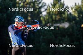 05.09.2024, Font-Romeu, France (FRA): Jesper Nelin (SWE) - Biathlon summer training, Font-Romeu (FRA). www.nordicfocus.com. © Authamayou/NordicFocus. Every downloaded picture is fee-liable.