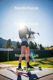 29.09.2024, Lavaze, Italy (ITA): Rebecca Passler (ITA) - Biathlon summer training, Lavaze (ITA). www.nordicfocus.com. © Barbieri/NordicFocus. Every downloaded picture is fee-liable.