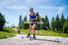 28.06.2024, Lavaze, Italy (ITA): Juni Arnekleiv (NOR) - Biathlon summer training, Lavaze (ITA). www.nordicfocus.com. © Barbieri/NordicFocus. Every downloaded picture is fee-liable.