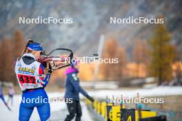 09.11.2024, Bessans, France (FRA): Jeanne Richard (FRA) - Biathlon summer training, Bessans (FRA). www.nordicfocus.com. © Authamayou/NordicFocus. Every downloaded picture is fee-liable.