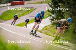 06.06.2024, Lavaze, Italy (ITA): Emil Nykvist (SWE) - Biathlon summer training, Lavaze (ITA). www.nordicfocus.com. © Barbieri/NordicFocus. Every downloaded picture is fee-liable.