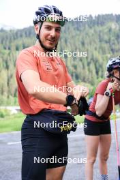 27.06.2024, Juf, Switzerland (SUI): Joscha Burkhalter (SUI) - Biathlon summer training, Juf (SUI). www.nordicfocus.com. © Manzoni/NordicFocus. Every downloaded picture is fee-liable.